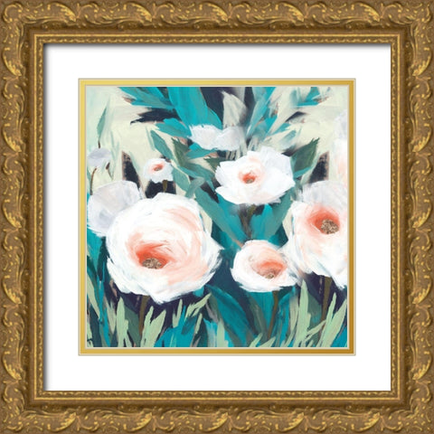 Group of Neutral Gold Ornate Wood Framed Art Print with Double Matting by Isabelle Z