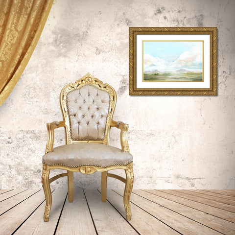 Habit I Gold Ornate Wood Framed Art Print with Double Matting by Isabelle Z