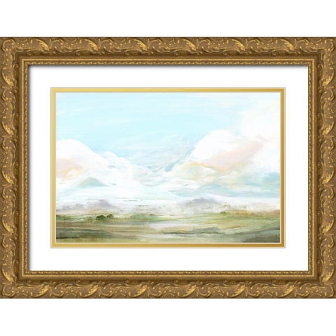 Habit I Gold Ornate Wood Framed Art Print with Double Matting by Isabelle Z