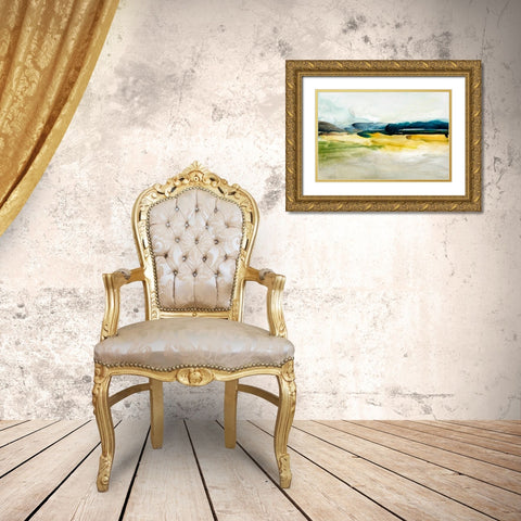Wonderful Love I Gold Ornate Wood Framed Art Print with Double Matting by Isabelle Z