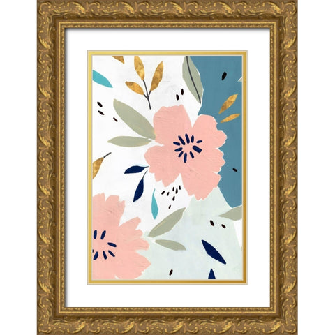 Daydream I Gold Ornate Wood Framed Art Print with Double Matting by Isabelle Z