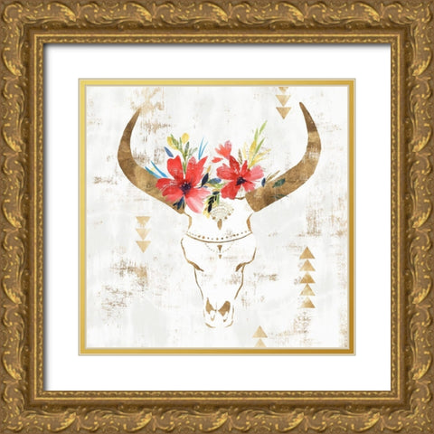 Oddity I  Gold Ornate Wood Framed Art Print with Double Matting by Isabelle Z