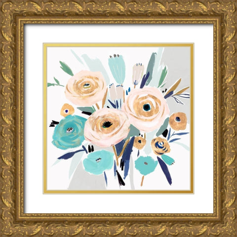 Sweet Mary II   Gold Ornate Wood Framed Art Print with Double Matting by Isabelle Z