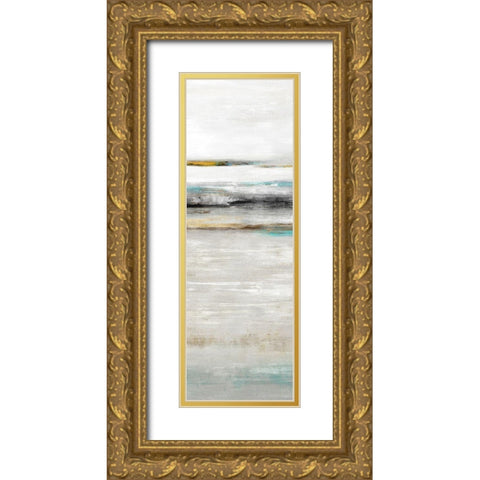Quiet Evening II  Gold Ornate Wood Framed Art Print with Double Matting by Isabelle Z