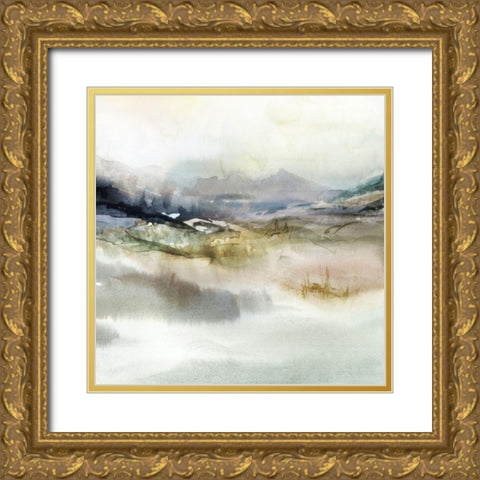 Epilogue II  Gold Ornate Wood Framed Art Print with Double Matting by Isabelle Z