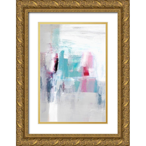 Daydreaming II  Gold Ornate Wood Framed Art Print with Double Matting by Isabelle Z