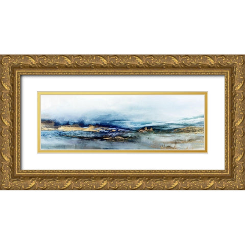 Elusive Dreams  Gold Ornate Wood Framed Art Print with Double Matting by Isabelle Z