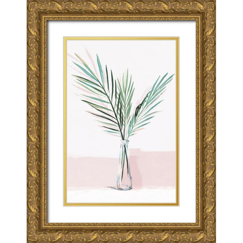Sunday Bliss  Gold Ornate Wood Framed Art Print with Double Matting by Isabelle Z