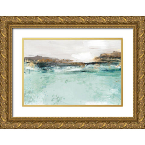 Betamax I  Gold Ornate Wood Framed Art Print with Double Matting by Isabelle Z
