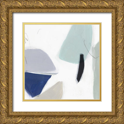August Eve II  Gold Ornate Wood Framed Art Print with Double Matting by Isabelle Z