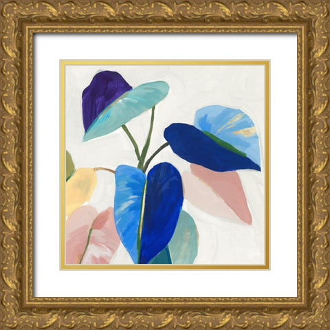 Bright Mood II Gold Ornate Wood Framed Art Print with Double Matting by Isabelle Z