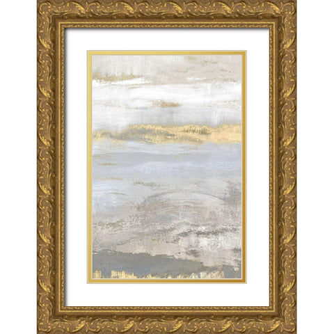 Dusk Till Dawn  Gold Ornate Wood Framed Art Print with Double Matting by Isabelle Z