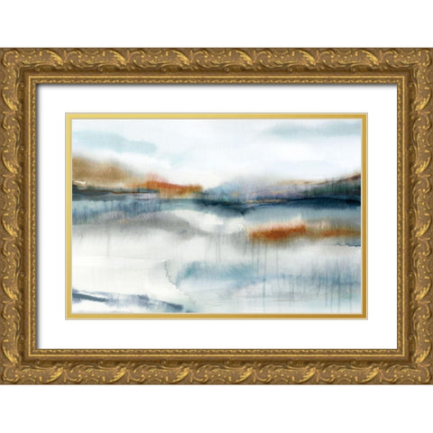 Sign of the Times I Gold Ornate Wood Framed Art Print with Double Matting by Isabelle Z
