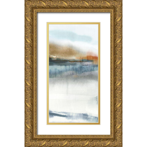 Sign of the Times II  Gold Ornate Wood Framed Art Print with Double Matting by Isabelle Z