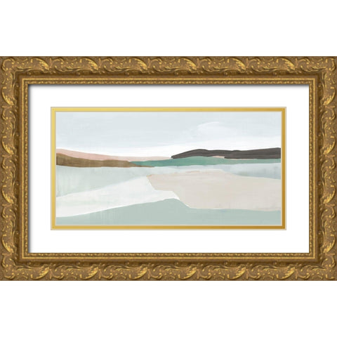 Sole of the Land I Gold Ornate Wood Framed Art Print with Double Matting by Isabelle Z