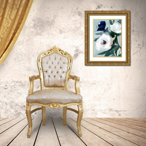 Eternal Spring I Gold Ornate Wood Framed Art Print with Double Matting by Isabelle Z