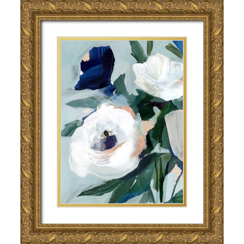 Eternal Spring I Gold Ornate Wood Framed Art Print with Double Matting by Isabelle Z