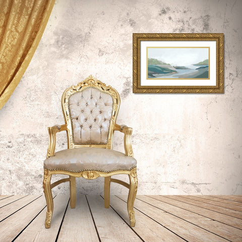 Return to Nature II Gold Ornate Wood Framed Art Print with Double Matting by Isabelle Z
