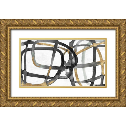 Many Ways I Gold Ornate Wood Framed Art Print with Double Matting by Isabelle Z