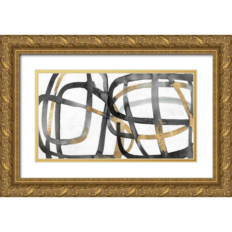 Many Ways II Gold Ornate Wood Framed Art Print with Double Matting by Isabelle Z