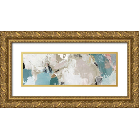 Abstract Dream I Gold Ornate Wood Framed Art Print with Double Matting by Isabelle Z