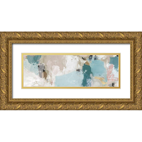 Abstract Dream II Gold Ornate Wood Framed Art Print with Double Matting by Isabelle Z