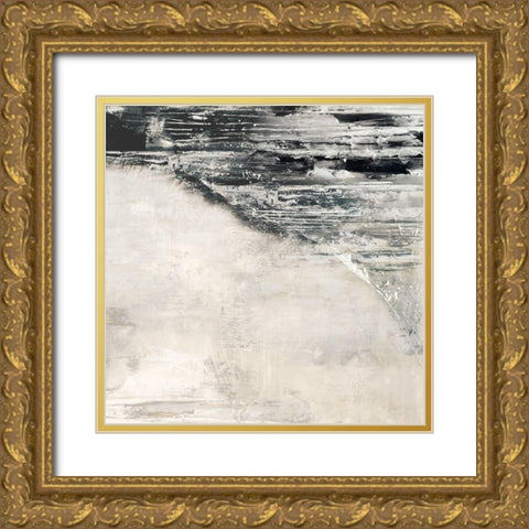 Rising Wave II Gold Ornate Wood Framed Art Print with Double Matting by Isabelle Z