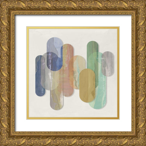 Carry On II Gold Ornate Wood Framed Art Print with Double Matting by Isabelle Z