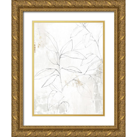 Mandola I  Gold Ornate Wood Framed Art Print with Double Matting by Isabelle Z