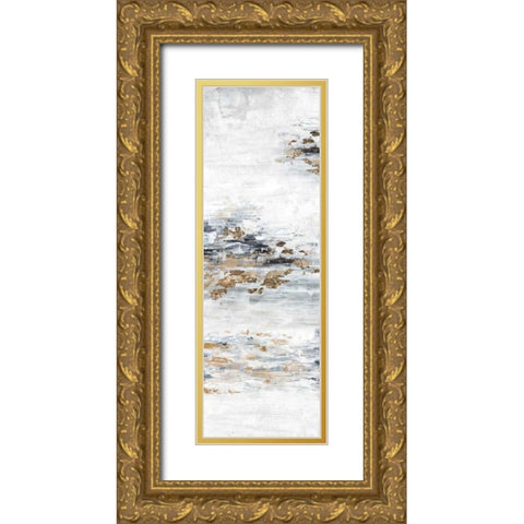 Memory I Gold Ornate Wood Framed Art Print with Double Matting by Isabelle Z