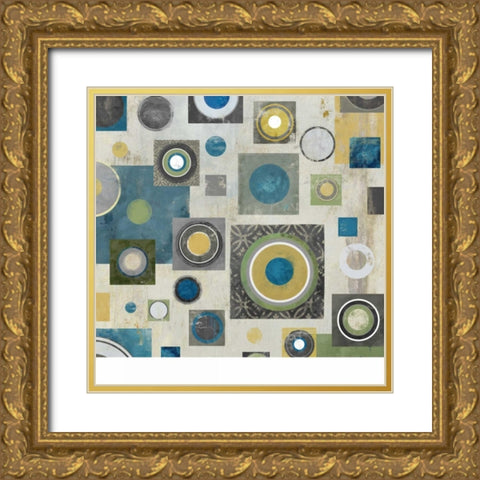 In Focus Gold Ornate Wood Framed Art Print with Double Matting by Fontaine, Drako