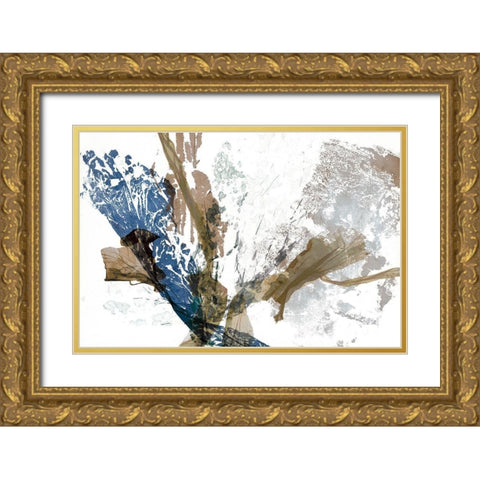 Correlate  Gold Ornate Wood Framed Art Print with Double Matting by Sullivan Fowler, Jan