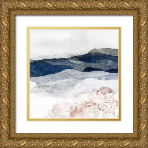 Beckoning Basin I Gold Ornate Wood Framed Art Print with Double Matting by Sullivan Fowler, Jan