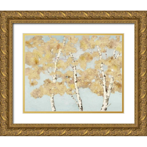 Soft Breeze I Gold Ornate Wood Framed Art Print with Double Matting by Reynolds, Graham