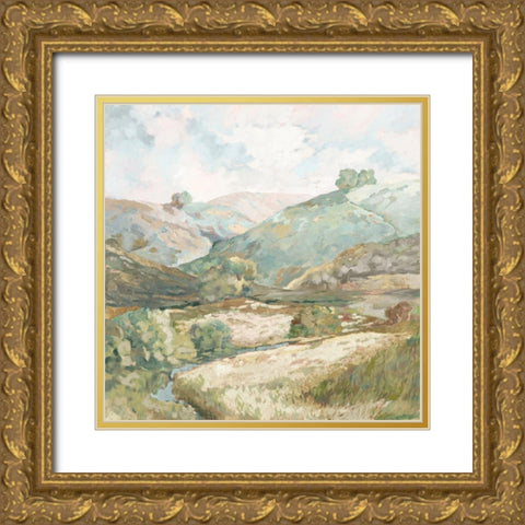 Windy Weather I Gold Ornate Wood Framed Art Print with Double Matting by Reynolds, Graham