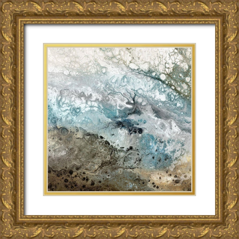 Electra  Gold Ornate Wood Framed Art Print with Double Matting by Broughton, Shaylen
