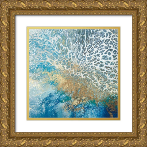 FortunaÂ  Gold Ornate Wood Framed Art Print with Double Matting by Broughton, Shaylen