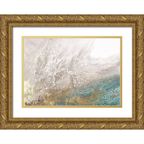 Nortia  Gold Ornate Wood Framed Art Print with Double Matting by Broughton, Shaylen