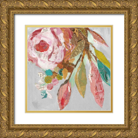 Dream Flower III Gold Ornate Wood Framed Art Print with Double Matting by St Hilaire, Elizabeth