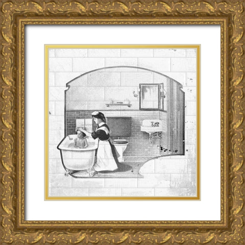 Vintage Wash Gold Ornate Wood Framed Art Print with Double Matting by Smith, Karen