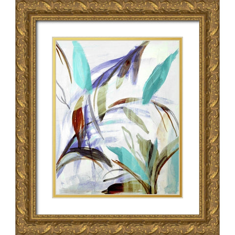 Vintage Hawaii I  Gold Ornate Wood Framed Art Print with Double Matting by Bainbridge, Hope