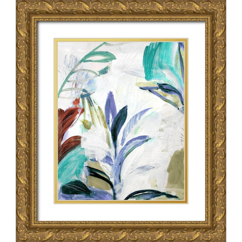 Vintage Hawaii III Gold Ornate Wood Framed Art Print with Double Matting by Bainbridge, Hope