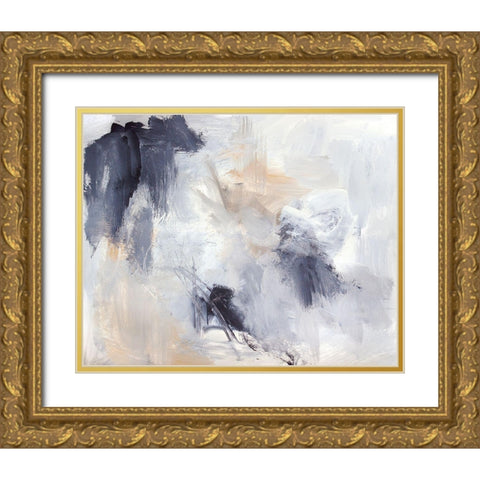 Beyond the Clouds Gold Ornate Wood Framed Art Print with Double Matting by Bainbridge, Hope