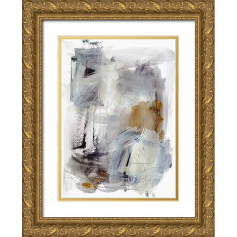 Mountain Mist I  Gold Ornate Wood Framed Art Print with Double Matting by Bainbridge, Hope