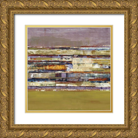 Tonal Rhythm I Gold Ornate Wood Framed Art Print with Double Matting by Hoop, Fiona