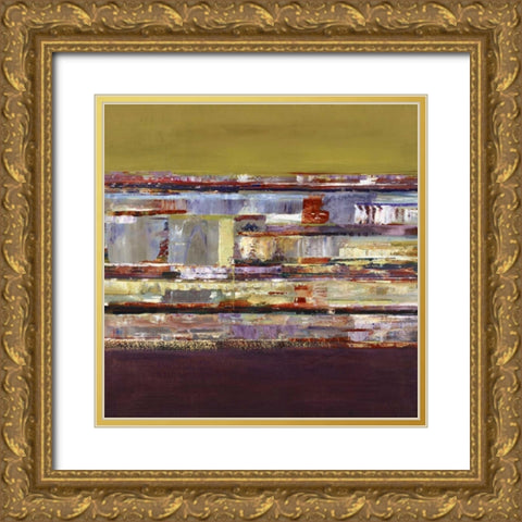 Tonal Rhythm II Gold Ornate Wood Framed Art Print with Double Matting by Hoop, Fiona