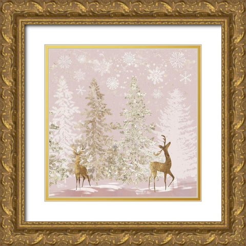 Most Wonderful Time Gold Ornate Wood Framed Art Print with Double Matting by PI Studio