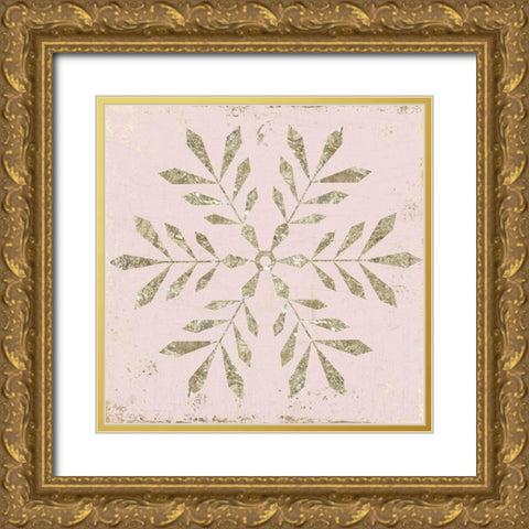 Winter Favors II  Gold Ornate Wood Framed Art Print with Double Matting by PI Studio