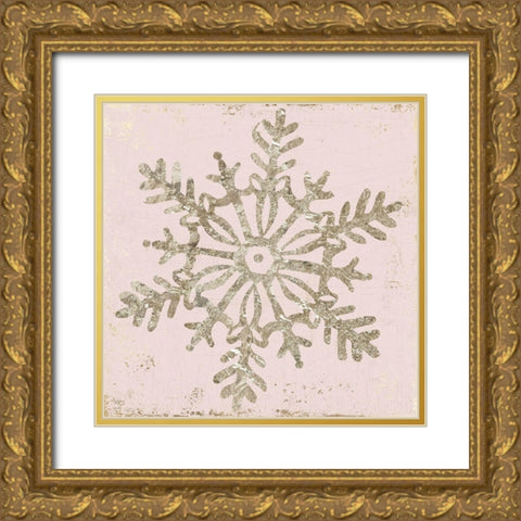 Winter Favors III Gold Ornate Wood Framed Art Print with Double Matting by PI Studio