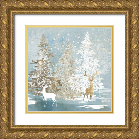 Endless Magic Gold Ornate Wood Framed Art Print with Double Matting by PI Studio